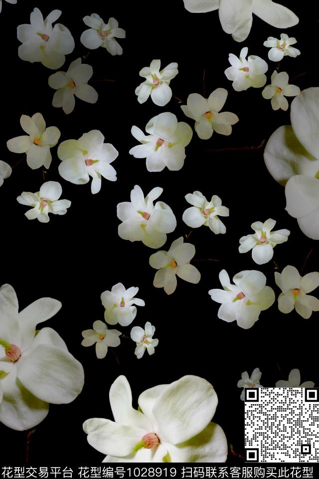 180316-ylhy-1-00.jpg - 1028919 - 中老年 玉兰花语 植物 - 数码印花花型 － 男装花型设计 － 瓦栏