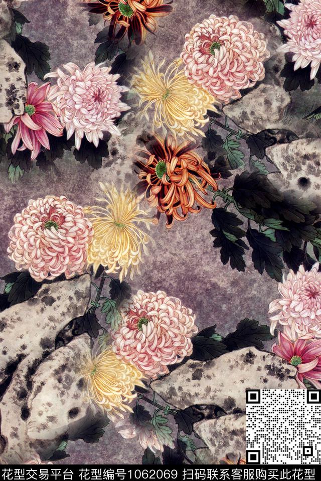 1805-02.jpg - 1062069 - 玉兰花 油画花型 国画 - 数码印花花型 － 女装花型设计 － 瓦栏