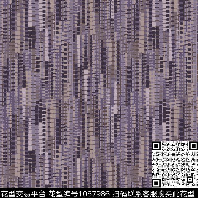 Hemp Text scan-v1-01.jpg - 1067986 - 波浪纹 线条 肌理 - 传统印花花型 － 床品花型设计 － 瓦栏