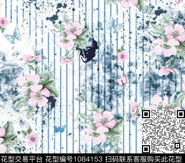 hh1409 .jpg - 1084153 - 秋冬花型 数码花型 花卉 - 数码印花花型 － 女装花型设计 － 瓦栏