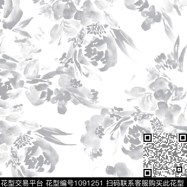 2018-06-28E.jpg - 1091251 - 大花 花卉 墙纸 - 传统印花花型 － 床品花型设计 － 瓦栏