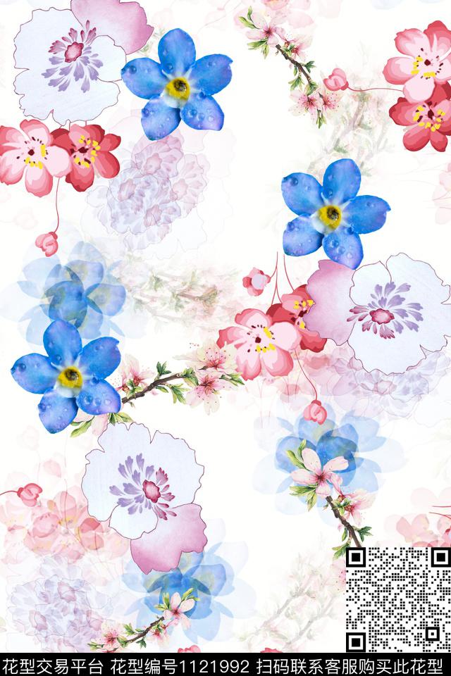 5 (3).jpg - 1121992 - 手绘花卉 数码花型 满版散花 - 数码印花花型 － 女装花型设计 － 瓦栏