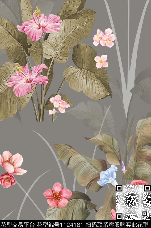 zhan.psd02.jpg - 1124181 - 女装 手绘花卉 树 - 数码印花花型 － 女装花型设计 － 瓦栏