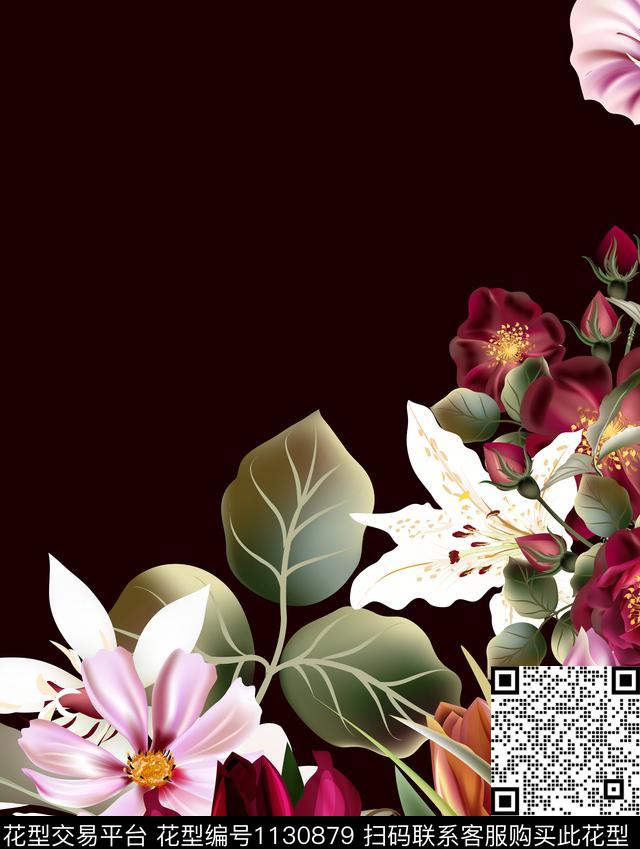 d101.jpg - 1130879 - 热带花型 数码花型 女装位图 - 数码印花花型 － 女装花型设计 － 瓦栏