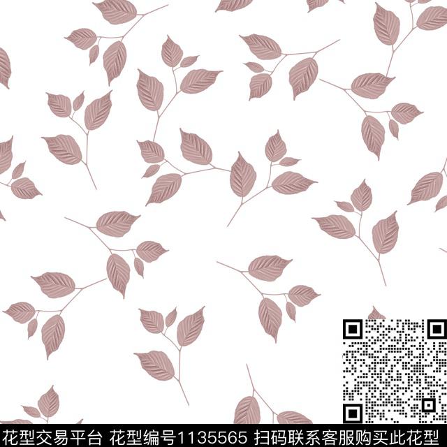 x-9.jpg - 1135565 - 手绘花卉 素雅 数码花型 - 数码印花花型 － 女装花型设计 － 瓦栏