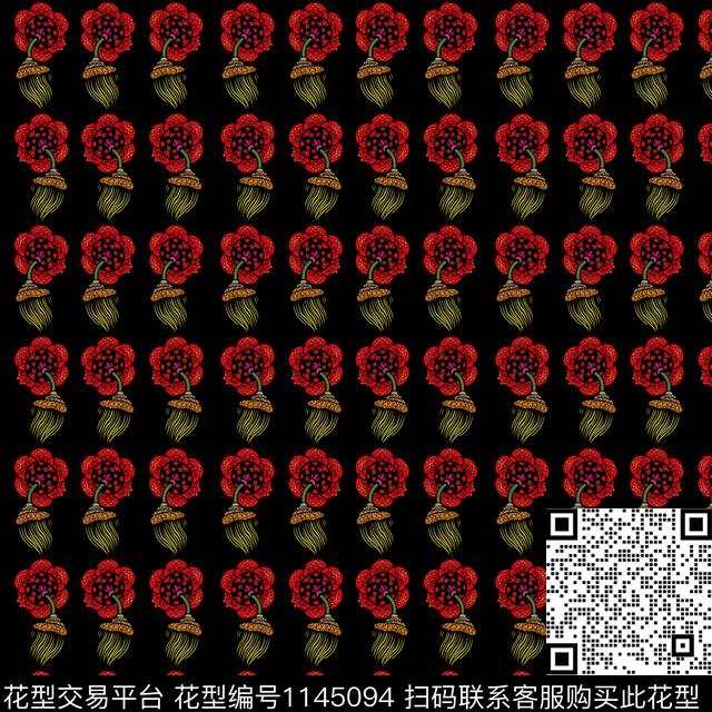 x-10.jpg - 1145094 - 素雅 复古 数码花型 - 数码印花花型 － 女装花型设计 － 瓦栏