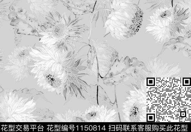 1135-7.jpg - 1150814 - 数码花型 雪纺 花卉 - 数码印花花型 － 女装花型设计 － 瓦栏