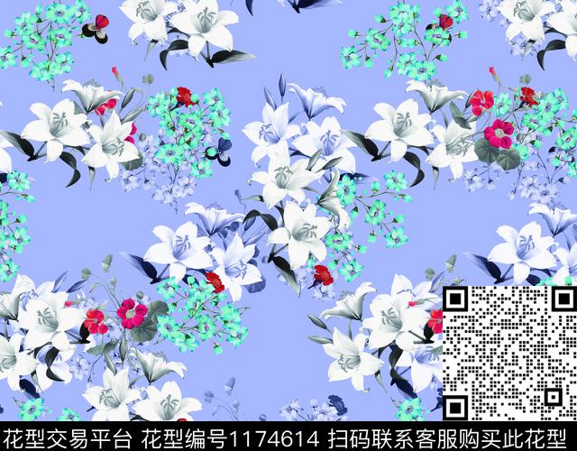41-1.jpg - 1174614 - 数码花型 花瓣 花卉 - 数码印花花型 － 女装花型设计 － 瓦栏