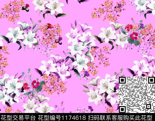 41-3.jpg - 1174618 - 数码花型 花瓣 花卉 - 数码印花花型 － 女装花型设计 － 瓦栏