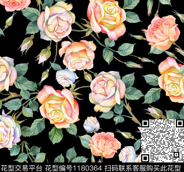 20190228001.jpg - 1180364 - 数码花型 女装 珠宝宝石 - 数码印花花型 － 女装花型设计 － 瓦栏