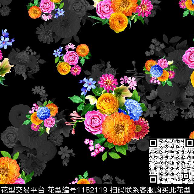 05.jpg - 1182119 - 数码花型 花卉 大牌风 - 数码印花花型 － 女装花型设计 － 瓦栏