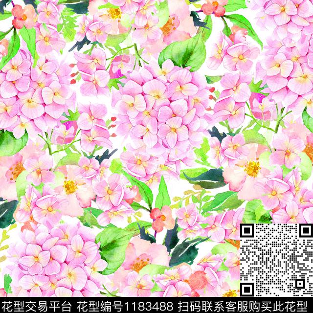 B5-1.jpg - 1183488 - 满地花卉 花团锦簇 漂亮 - 数码印花花型 － 女装花型设计 － 瓦栏