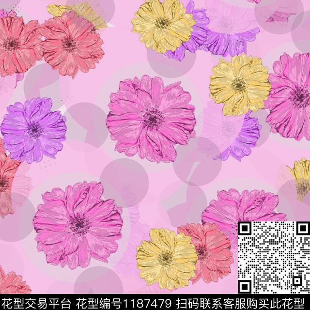 060.jpg - 1187479 - 炫彩 几何 抽象 - 数码印花花型 － 女装花型设计 － 瓦栏