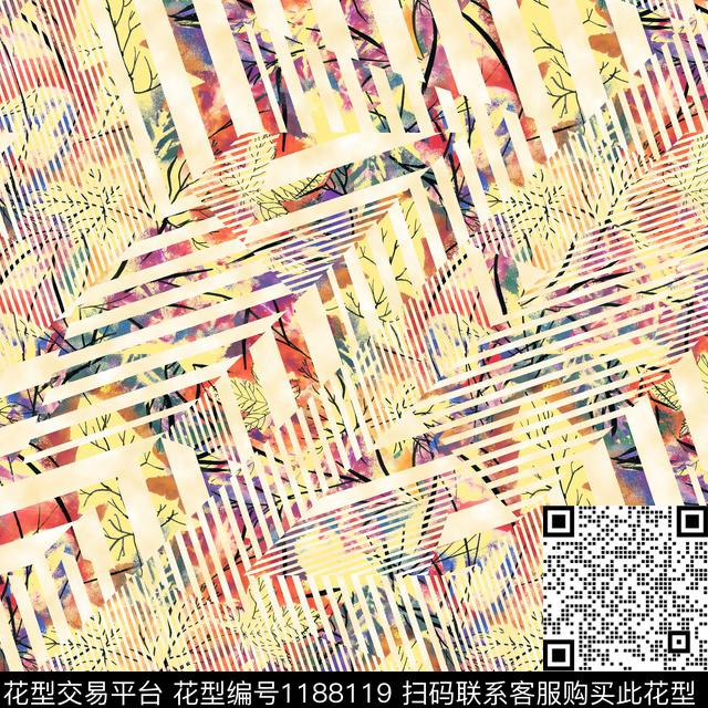graphicitem441473 (1)-1.jpg - 1188119 - 女装 抽象 抽象花卉 - 数码印花花型 － 女装花型设计 － 瓦栏