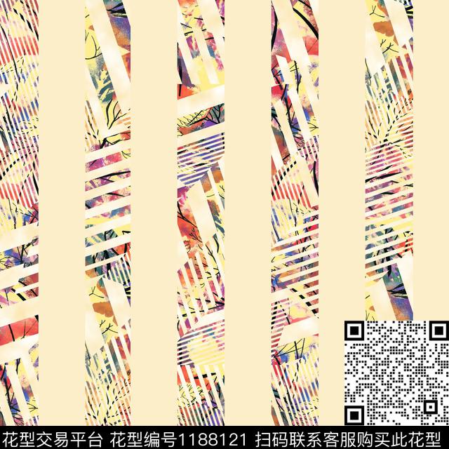 graphicitem441473 (1)-2.jpg - 1188121 - 女装 抽象 抽象花卉 - 数码印花花型 － 女装花型设计 － 瓦栏