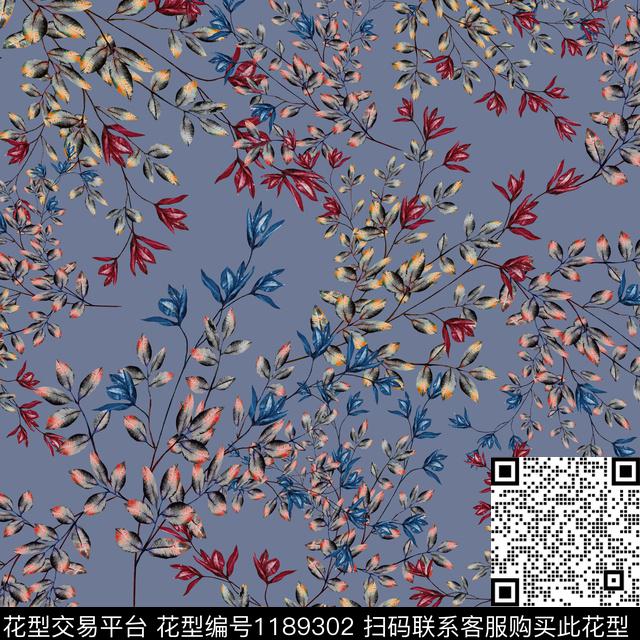 06.jpg - 1189302 - 数码花型 手绘 花卉 - 数码印花花型 － 女装花型设计 － 瓦栏