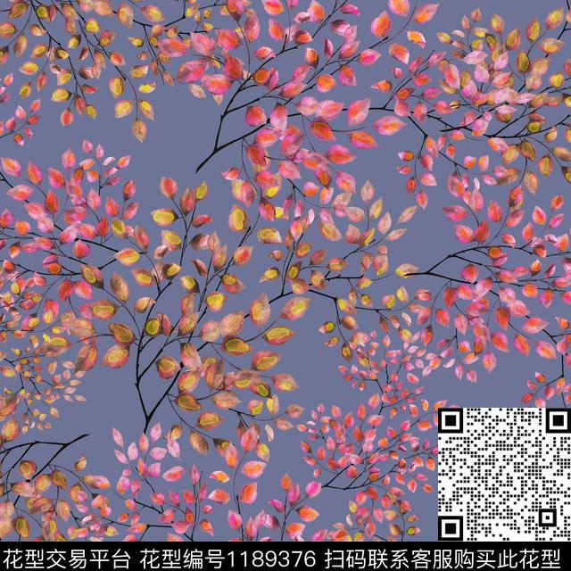 08.jpg - 1189376 - 数码花型 手绘 花卉 - 数码印花花型 － 女装花型设计 － 瓦栏