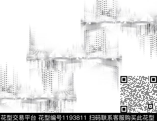 13抽象城市.jpg - 1193811 - 数码花型 男装 几何 - 数码印花花型 － 男装花型设计 － 瓦栏