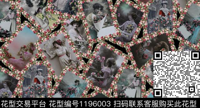 WL180832.jpg - 1196003 - 数码花型 花卉 - 数码印花花型 － 女装花型设计 － 瓦栏