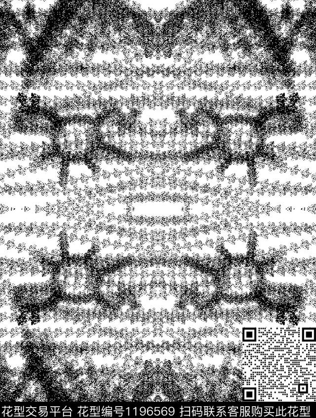 像素003.jpg - 1196569 - 几何 抽象 大牌风 - 数码印花花型 － 其他花型设计 － 瓦栏