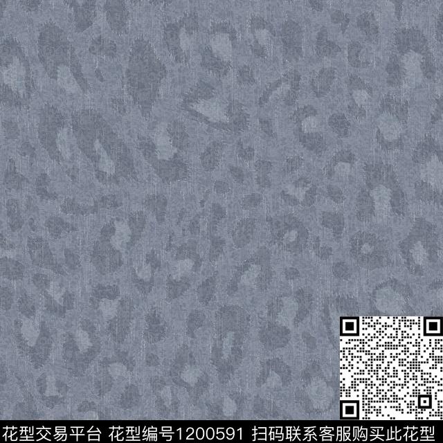床品008.jpg - 1200591 - 大牌风 豹纹 动物花卉 - 传统印花花型 － 床品花型设计 － 瓦栏