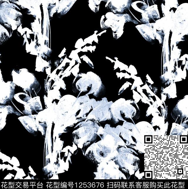 R1906128A.jpg - 1253676 - 笔触 肌理 oil - 数码印花花型 － 男装花型设计 － 瓦栏