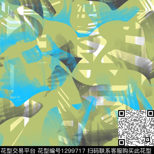 202002228-4.jpg - 1299717 - 抽象男装 几何男装 几何 - 传统印花花型 － 男装花型设计 － 瓦栏