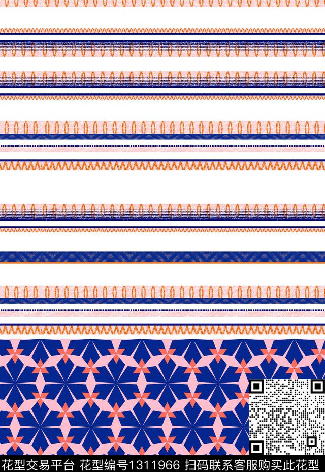 波西米亚风.jpg - 1311966 - 波西米亚 女装 休闲 - 传统印花花型 － 女装花型设计 － 瓦栏