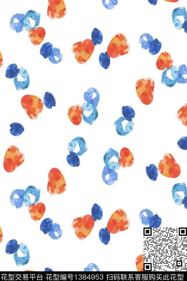 201130-3.jpg - 1384953 - 炫彩 水彩 抽象花卉 - 数码印花花型 － 女装花型设计 － 瓦栏