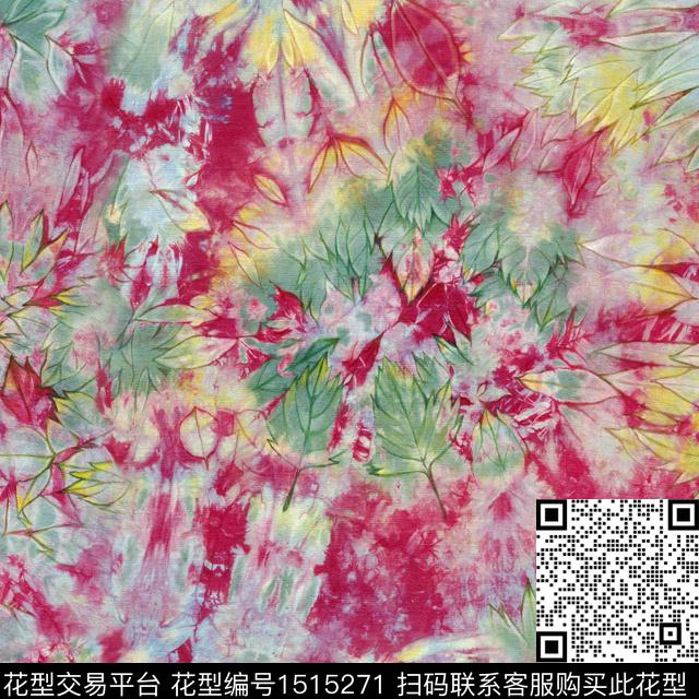 R2210022.jpg - 1515271 - 扎染花型 中国 自然纹理 - 数码印花花型 － 男装花型设计 － 瓦栏