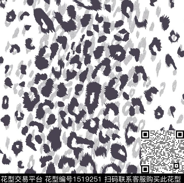 ZJY20221123.jpg - 1519251 - 豹纹 床品 豹子 - 传统印花花型 － 床品花型设计 － 瓦栏