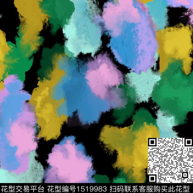 TT01.jpg - 1519983 - 肌理 抽象 云纹 - 数码印花花型 － 女装花型设计 － 瓦栏
