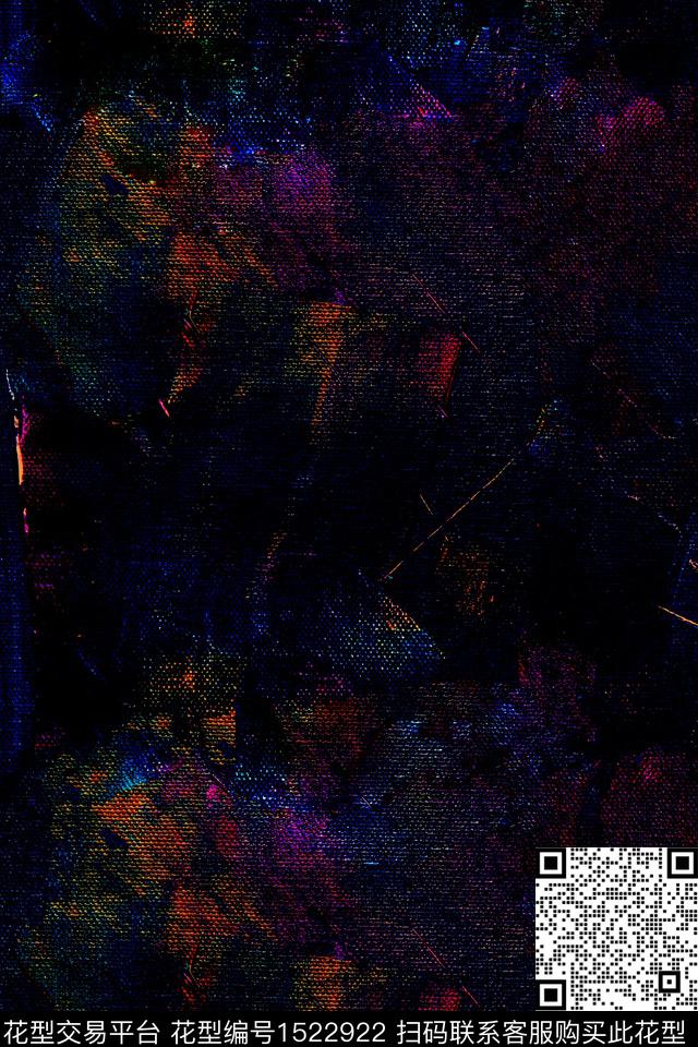 221125.jpg - 1522922 - 油画花型 男装 抽象 - 数码印花花型 － 男装花型设计 － 瓦栏