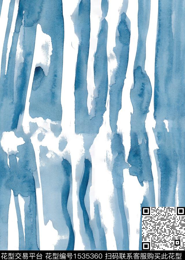 怪奇兽纹4.jpg - 1535360 - 水彩 手绘 抽象 - 数码印花花型 － 女装花型设计 － 瓦栏