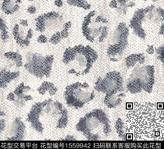 AM16S186 pattern.jpg - 1559942 - 肌理 豹纹. 纹样 布纹 - 数码印花花型 － 女装花型设计 － 瓦栏
