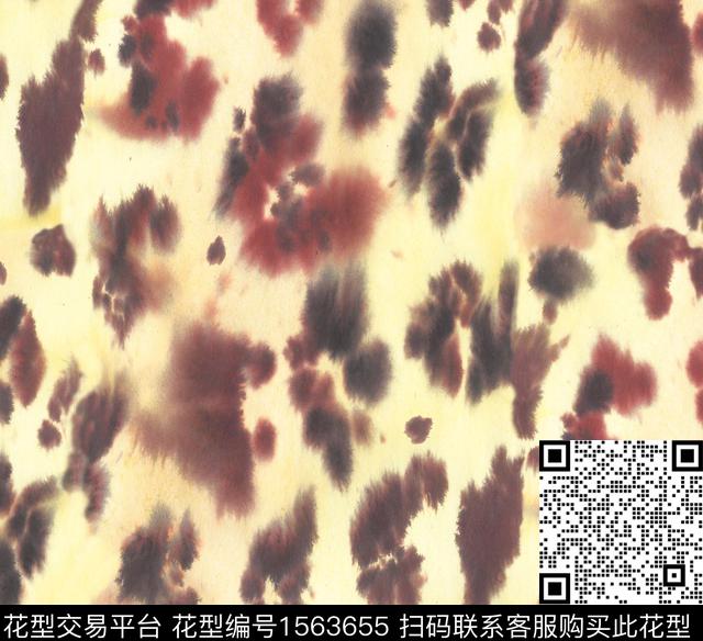 AM16U248 pat.jpg - 1563655 - 动物纹 豹纹 复古 - 数码印花花型 － 女装花型设计 － 瓦栏