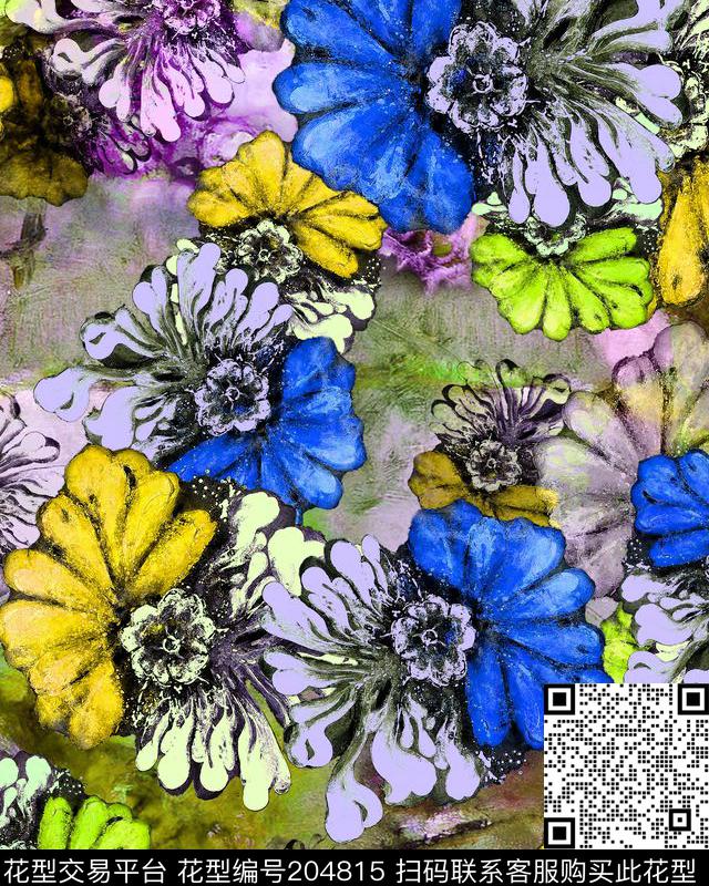 WL12-0967F配色4.jpg - 204815 -  - 数码印花花型 － 女装花型设计 － 瓦栏