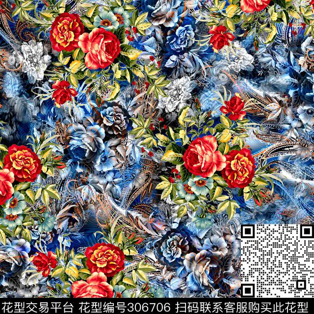 LN121156psd副本.jpg - 306706 - 佩斯利涡旋纹 油画花卉 多彩 - 数码印花花型 － 女装花型设计 － 瓦栏