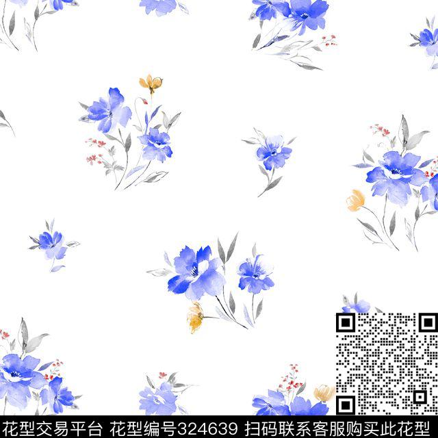 CFY05-cw.jpg - 324639 -  - 传统印花花型 － 床品花型设计 － 瓦栏