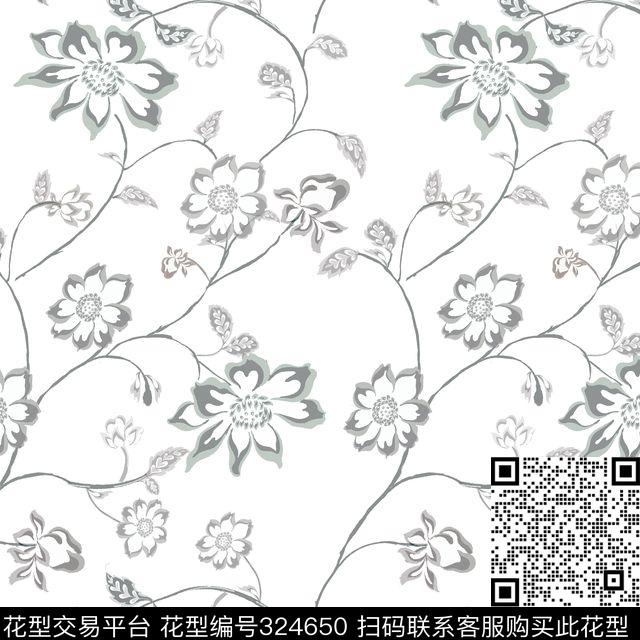 CFY06.jpg - 324650 -  - 传统印花花型 － 床品花型设计 － 瓦栏