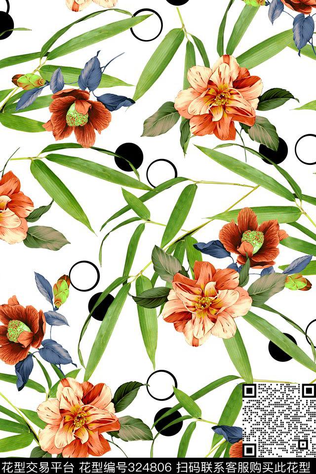 xy-60(1)单.jpg - 324806 - 花卉 - 数码印花花型 － 女装花型设计 － 瓦栏