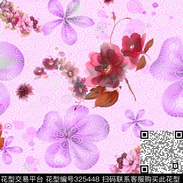 图形3.jpg - 325448 -  - 数码印花花型 － 女装花型设计 － 瓦栏