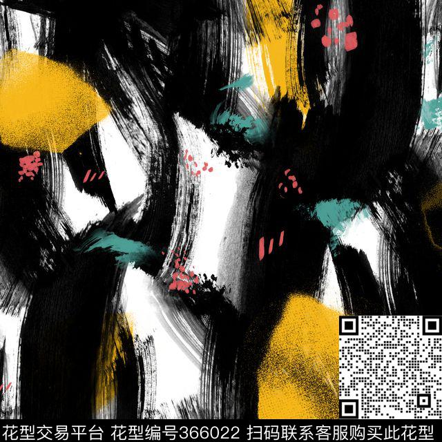 XX23-1.jpg - 366022 - 抽象 - 数码印花花型 － 女装花型设计 － 瓦栏