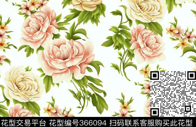 10123.jpg - 366094 -  - 传统印花花型 － 女装花型设计 － 瓦栏