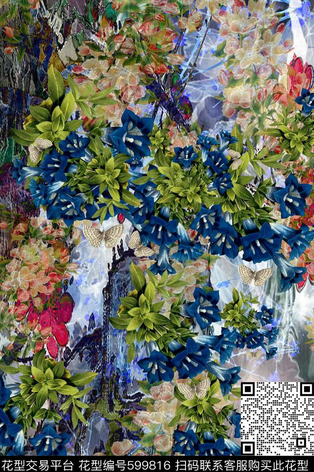1_01337.jpg - 599816 - 乱花 民族风 中国风 - 数码印花花型 － 女装花型设计 － 瓦栏