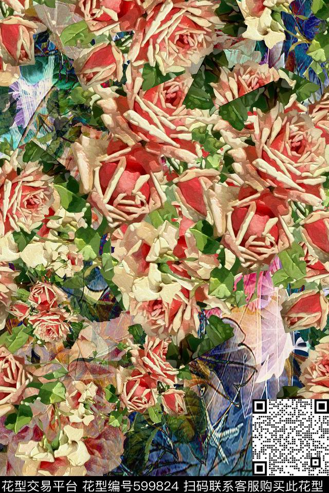 1_01361.jpg - 599824 - 民族风 中国风 波西米亚 - 数码印花花型 － 女装花型设计 － 瓦栏