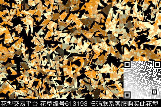ZENG0018-5.jpg - 613193 - 不规则几何 方格 几何 - 数码印花花型 － 女装花型设计 － 瓦栏