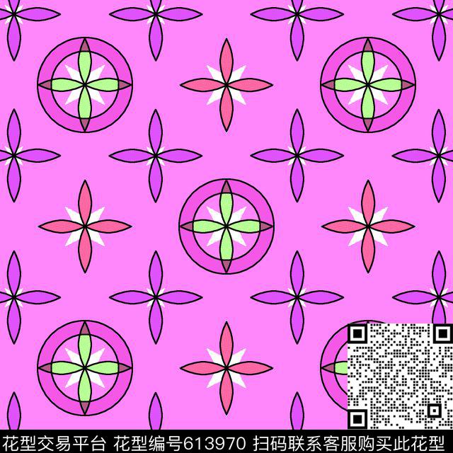 ZENG0020-4.jpg - 613970 - 童装 女裤 圆圈 - 数码印花花型 － 女装花型设计 － 瓦栏