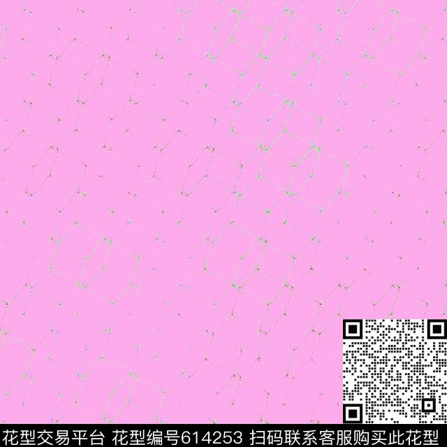 魔幻立方体4.jpg - 614253 - 小方块 解构 色块 - 数码印花花型 － 男装花型设计 － 瓦栏
