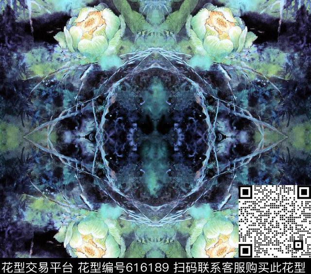 mw1.jpg - 616189 - 花朵 肌理 迷彩 - 数码印花花型 － 女装花型设计 － 瓦栏